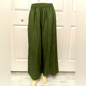 NWOT Little Tienda Elvira Olive Green Pants